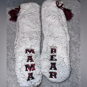 Mama Bear Sherpa Slippers